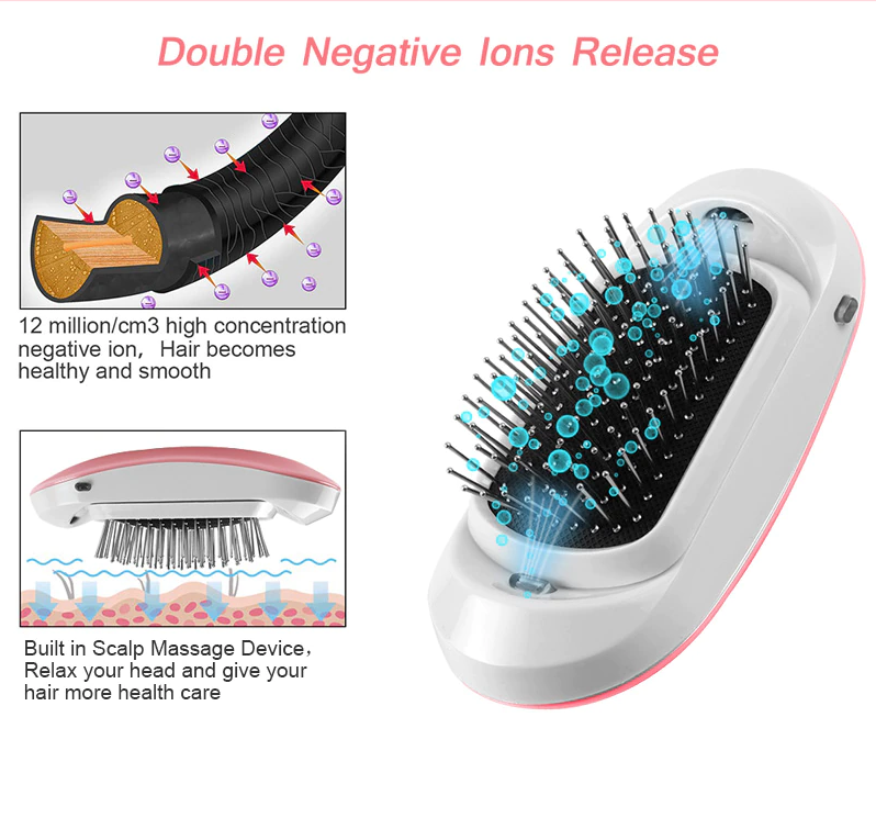 Ionic Hairbrush Anti-Static Hair Brush Shop for Nice things Ionic Hairbrush Anti-Static Hair Brush Shop for Nice things