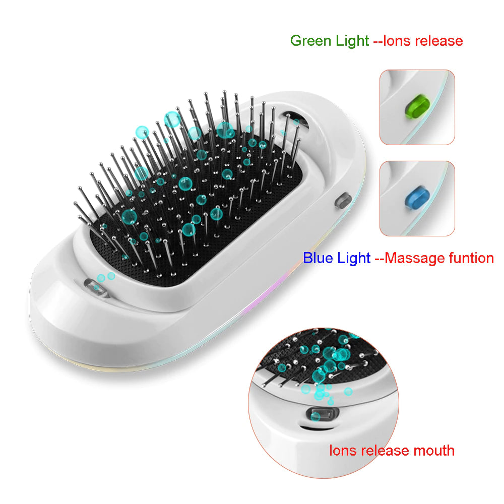 Ionic Hairbrush Anti-Static Hair Brush