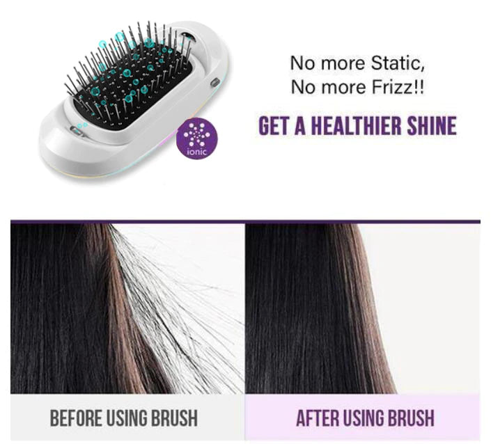 Ionic Hairbrush Anti-Static Hair Brush